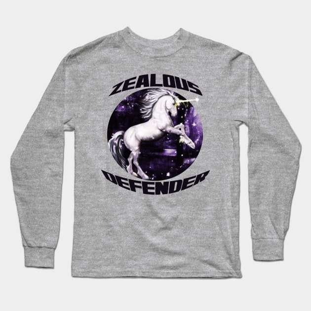 Zealous Defender Long Sleeve T-Shirt by ericamhf86